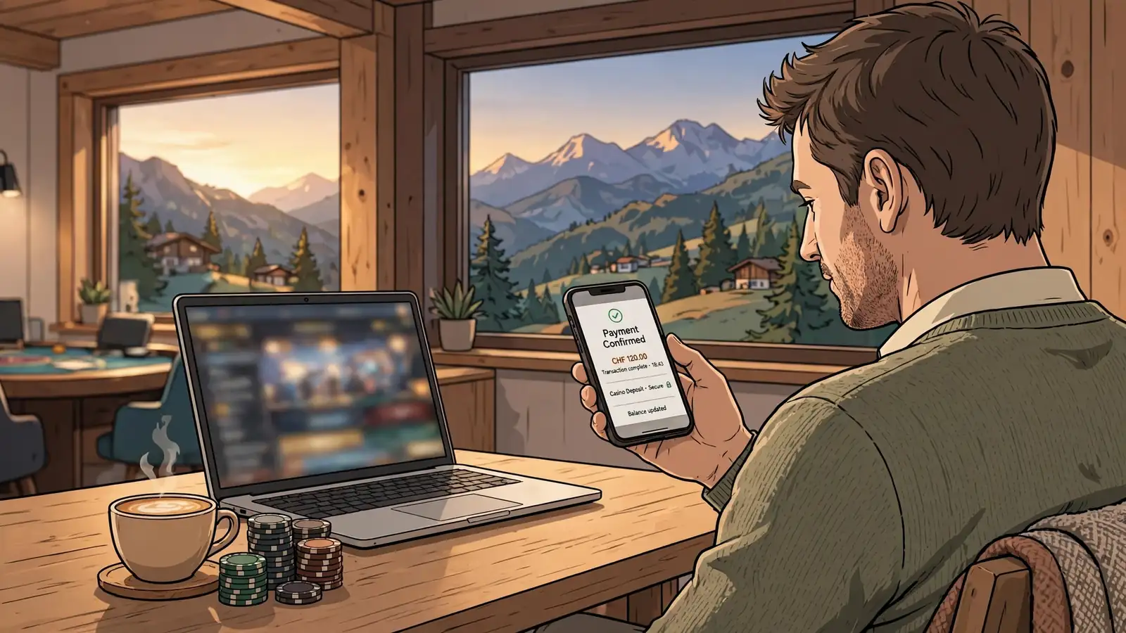 Online-Casino mit Wero bezahlen in der Schweiz